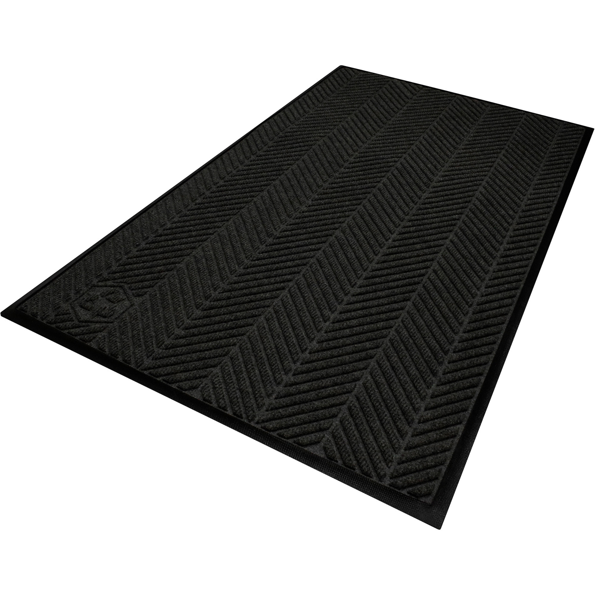 WaterHog, Max Herringbone Clas GreyAsh 4x6 universal, Width 72 in, Length 100.8 in, Thickness 3/8 in, Model# 22407346070